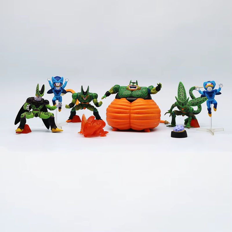 Bandai Dragon Ball Z Cell Figur Perfect Cell Erste Form, 7-teiliges Set, Actionfiguren - Bild 3