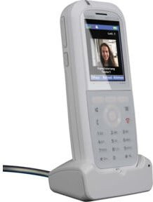 AGFEO DECT 77 DECT-IP-Telefon mit 2 Zoll Farbdisplay in Weiß - Bild 1