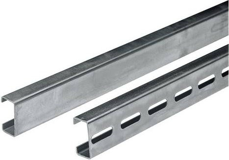 Schneider Electric NSYCN20 C-Schiene, Farbe: Silber, 20 Stück - Bild 1