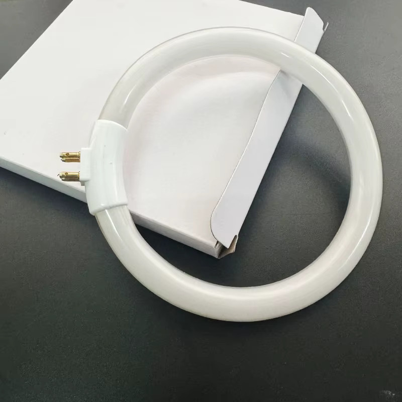 SRATE Fluoreszierende Ringlampe T4-Röhre in Weiß mit 12W und 120mm Durchmesser - Bild 2
