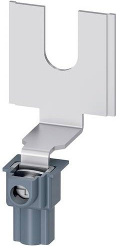 Siemens Hilfsleiteranschlussklemme 3VA9480-0WC00, Grau, 10 Stück - Bild 1