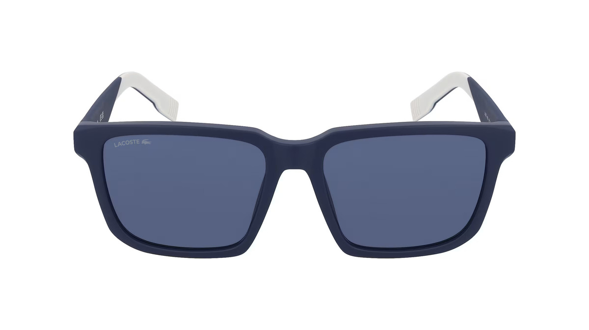 Lacoste L999S Sonnenbrille, Vollrand, Quadratisch, Kunststoff, Herren, blau - Bild 1