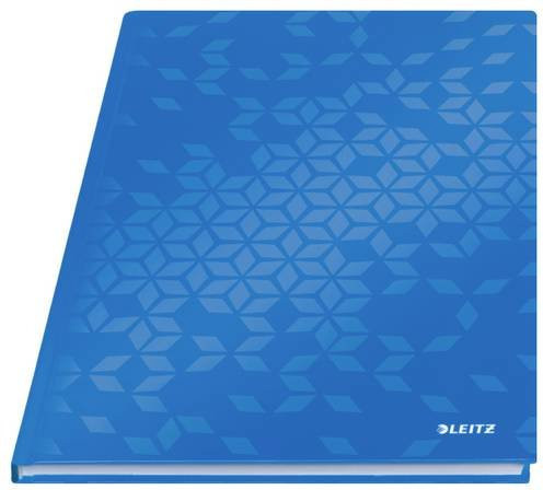 Leitz WOW 4625 Notizbuch DIN A4 liniert Blau mit 80 Blatt - Bild 1