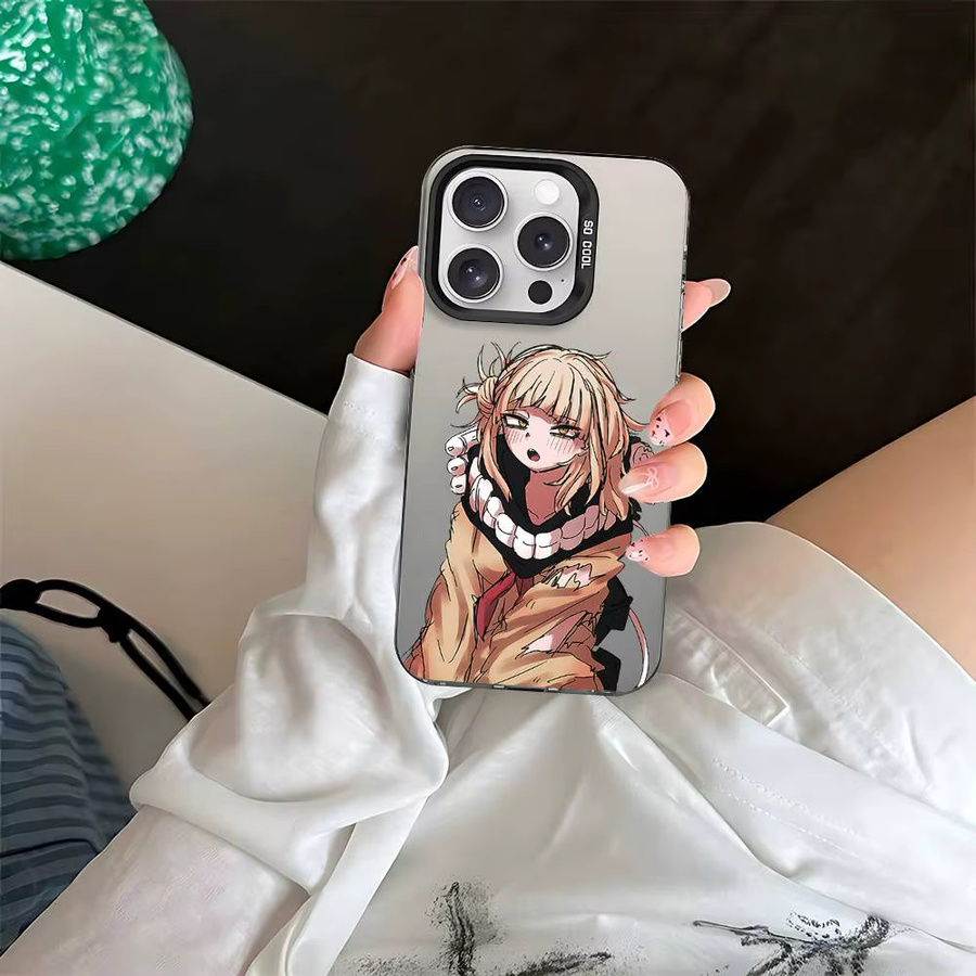 Mesuca Handyhülle mit Anime Himiko Toga Design für iPhone 15, 14, 13, 12, 11, Pro, Max, Plus, XR, XS und Mini in Multicolour - Bild 2