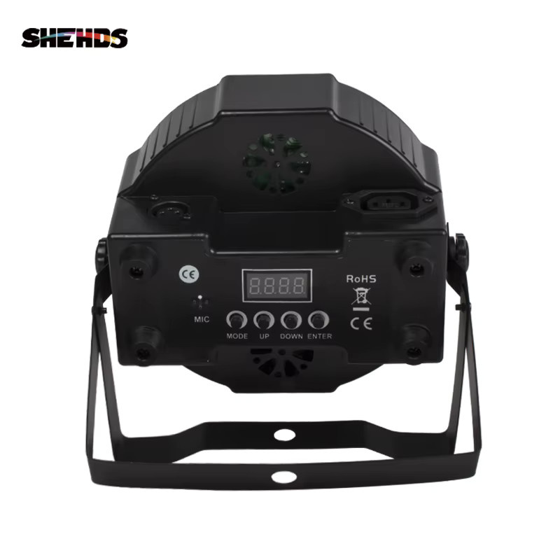 SHEHDS LED Flat Par Light RGBW Bühnenbeleuchtung Schwarz - Bild 2