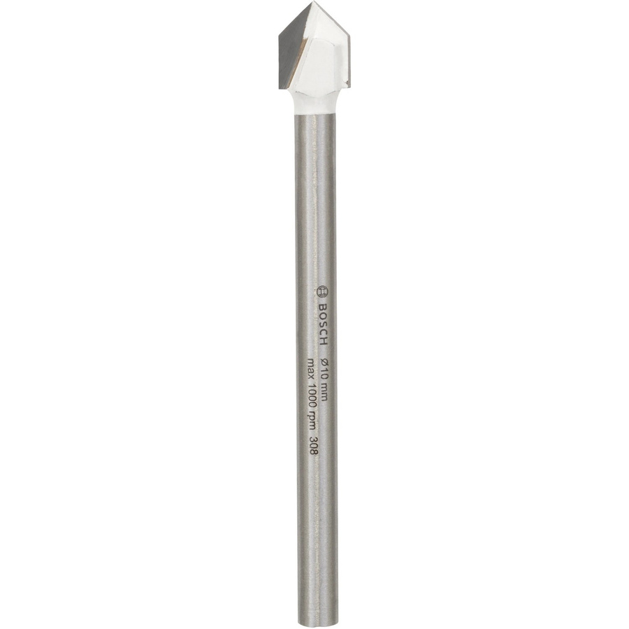 Bosch Fliesenbohrer CYL-9 Ceramic mit Carbide-Spitze, Farbe Weiß/Silber, Durchmesser: 10 mm, Länge: 90 mm - Bild 2