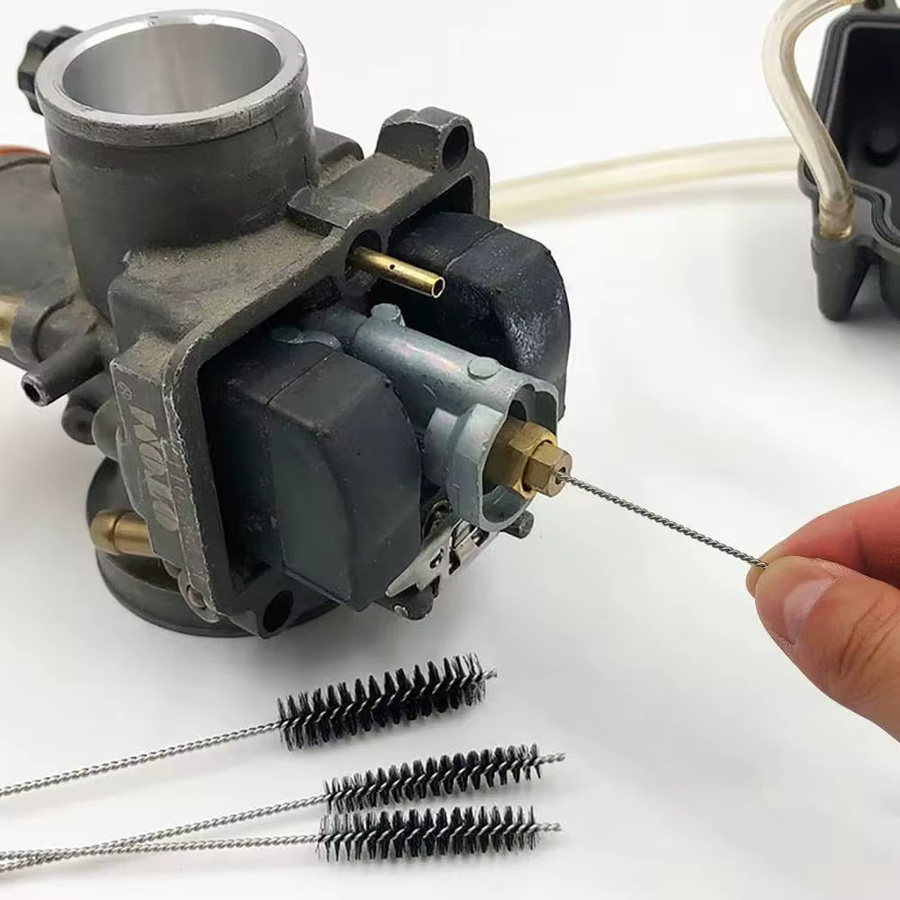 Drahtbürsten-Reinigungskit für Vergaser, Motoren und Kettensägen zur gründlichen Schmutzentfernung - Bild 3
