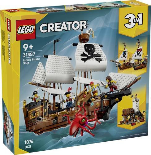 LEGO Creator Legendäres Piratenschiff Bauset ab 9 Jahren - Bild 1