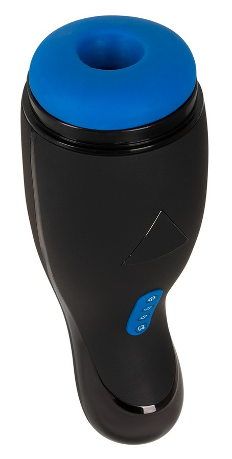 Masturbator für Männer mit Vibration, Saug- und Wärmefunktion in Schwarz - Bild 2