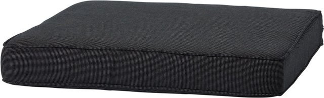 Madison Lounge Sitzkissen Rib in Black aus Acryl, rechteckig - Bild 1
