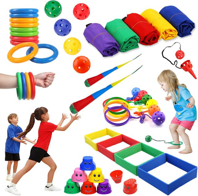 Brozebra Kinder Balance Sprung, Outdoor-Sport, 3-6 Jahre - Bild 1