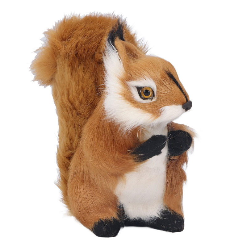 TOMTOP JMS Lebensechtes Eichhörnchen als Gartenornament in Braun - Bild 4