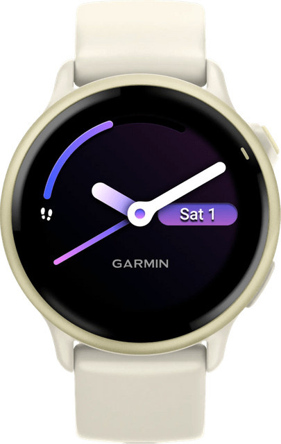 Garmin Vivoactive 6 Music Fitness-Smartwatch in Gold/Weiß mit GPS und Bluetooth sowie Schlaf-Tracking und SpO2-Messung - Bild 2