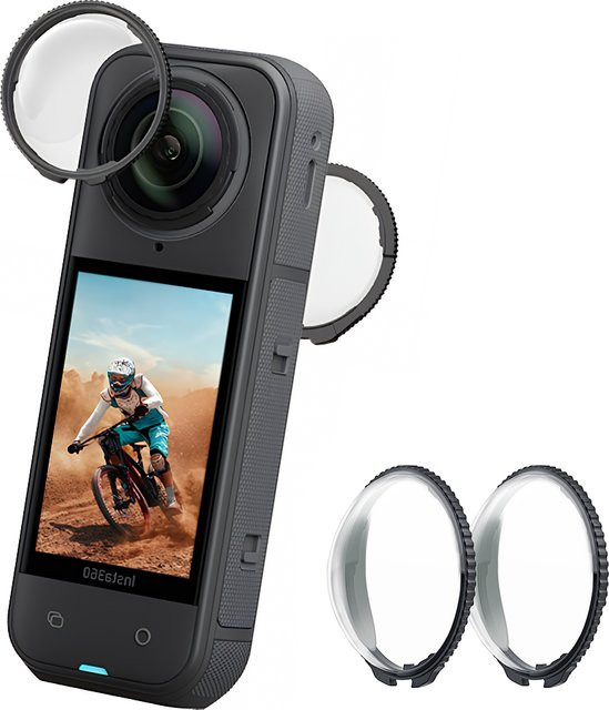 Insta360 Doppellinsen-UV-Filter für ONE X5, X4, X3 und X2 in Transparent, kratzfest und wasserbeständig - Bild 1