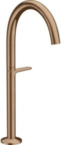 Hansgrohe Axor One Waschtisch-Einhebelmischer in Gold mit Pop-up-Abfluss - Bild 1