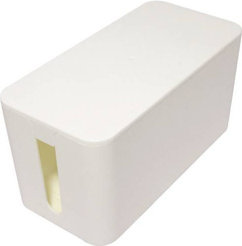 VALUE Kabel-Box klein, weiß, B/T/H: 23,5 x 12,0 x 11,5 cm - Bild 1