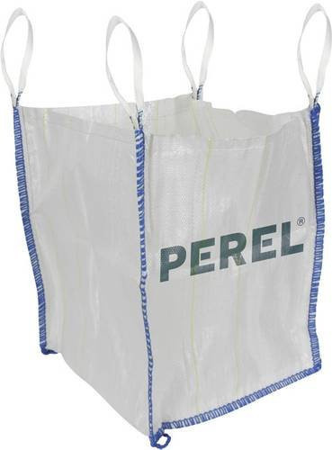 Perel SDB500 Big-Bag Uni-Sack aus Kunststoff in Weiß, B/T/H: 75 x 75 x 80 cm - Bild 1