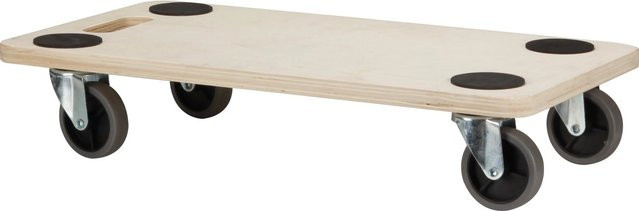 Toolland Transport-Roller rechteckig multicolour B/T: 56,0 x 30,0 cm Traglast 150 kg - Bild 1