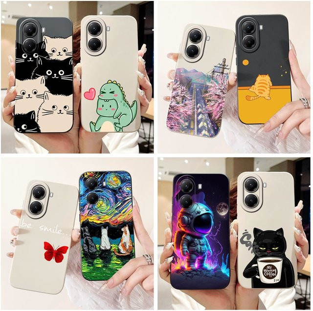 Handyhülle mit Cartoon-Design für Xiaomi Poco X7 Pro 5G und Poco X7 in Multicolor aus weichem TPU - Bild 1
