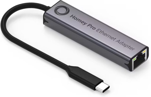 Homey Ethernet-Adapter USB-C zu LAN Adapter in Silber - Bild 2