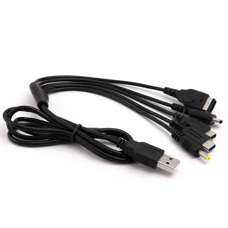 OULLX Retro Ladekabel für Sony PSP Spielkonsole in Schwarz - Bild 4