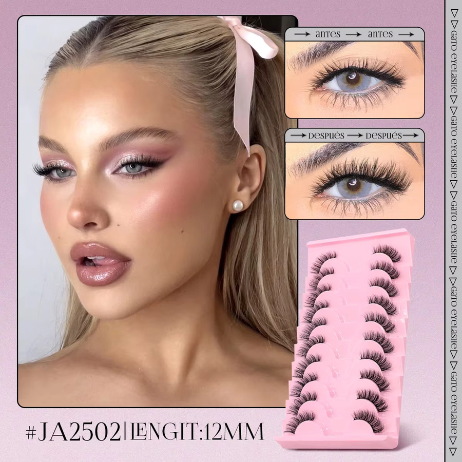 GROINNEYA Halbe Wimpern, natürlich - Bild 3