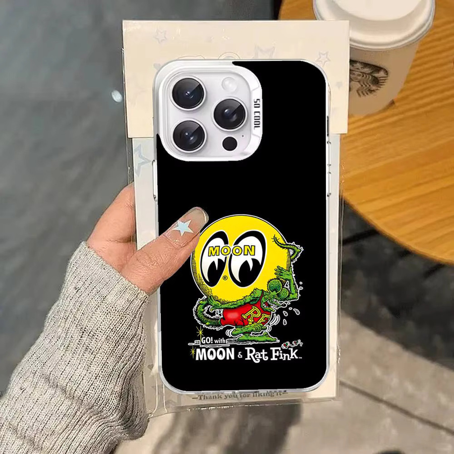 M-Mooneyes Bunte Bedruckte Handyhülle für iPhone 11 bis iPhone 17 Pro Max Plus Mini - Bild 3