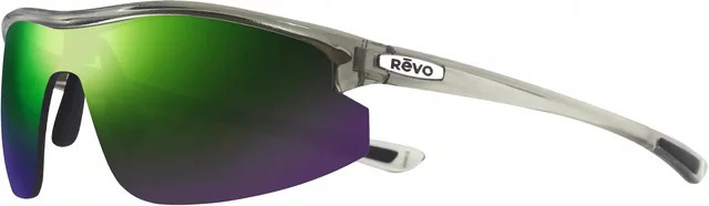 Revo Shaddow Sonnenbrille, Wrap, Unisex, Kunststoff, Green Multicolour, Halbrand - Bild 1