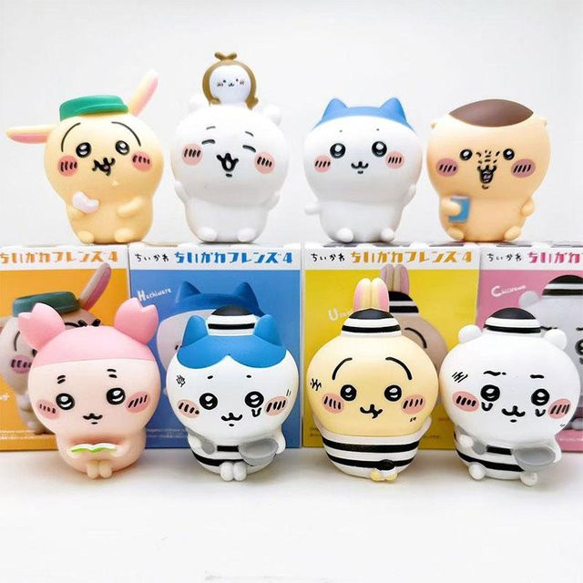 Chiikawa Freunde Serie 4 Blind Box Figuren, ab 6 Jahren - Bild 1