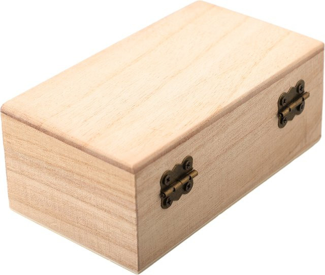 VIBRATITE Holzbox in Braun zur Haushaltsorganisation und Aufbewahrung von Hochzeitszubehör - Bild 1