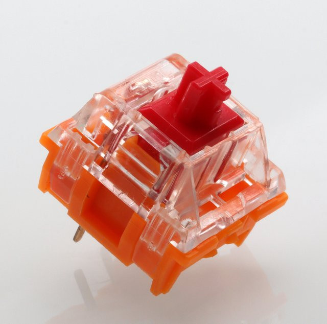 TTC Golden Red Switch Lineare 3-polige HotSwap-Mechanische Tastaturschalter für MX Gaming Tastaturen in Gold und Rot - Bild 1