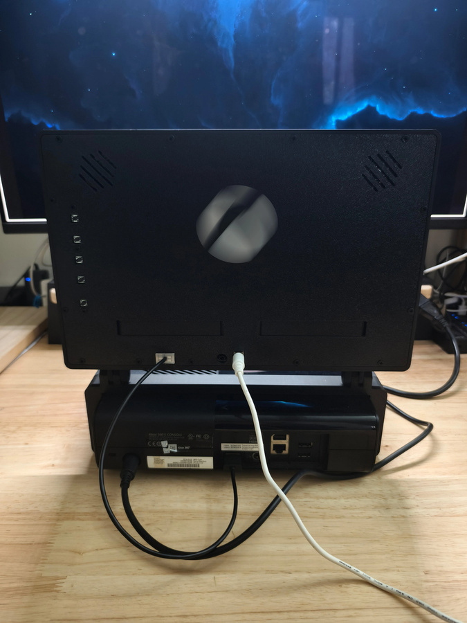 Retro Arcade Display für XBO E Konsole, 13,3 Zoll Full HD Mini-Monitor in Schwarz - Bild 2