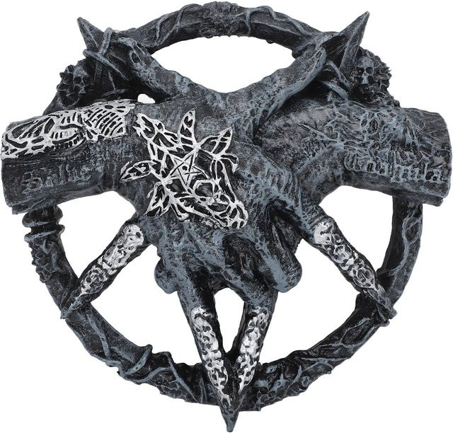 GoolRC Teufelshand Skulptur aus Harz in Grau als abstrakte Statue - Bild 1