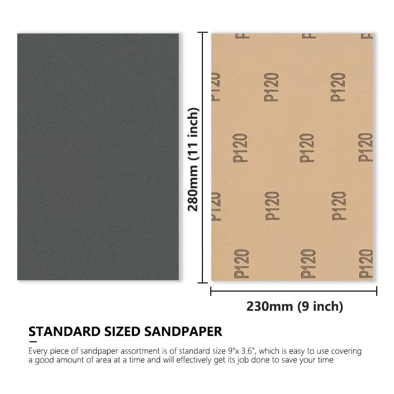 CMCP 14-teiliges Schleifpapier-Set für Nass- und Trockenanwendung zum Polieren von Holz und Metall mit Körnungen von 800 bis 3000 - Bild 3