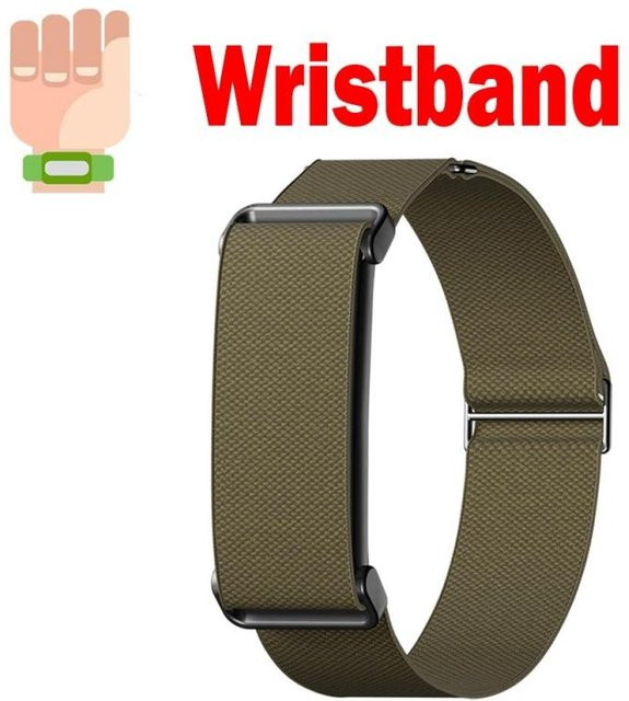 Fitbit Air Uhrenarmband, Nylon, 18mm, Schwarz, Unisex - Bild 1