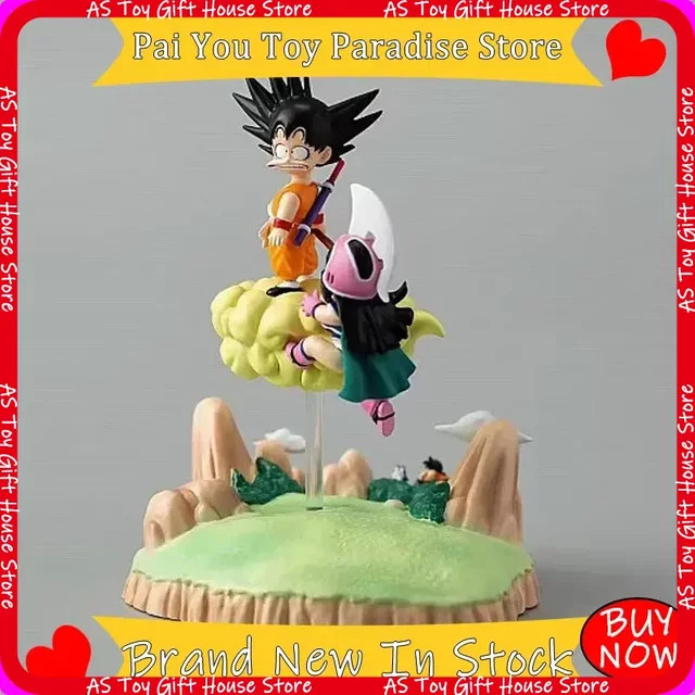 Bandai Dragon Ball Goku Chichi Actionfigur, PVC-Statue, Kunststoff - Bild 1