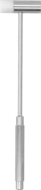 Neoglint Kleiner Hammer aus Edelstahl für Uhren und Schmuck Reparatur, Farbe: Weiß/Silber - Bild 1