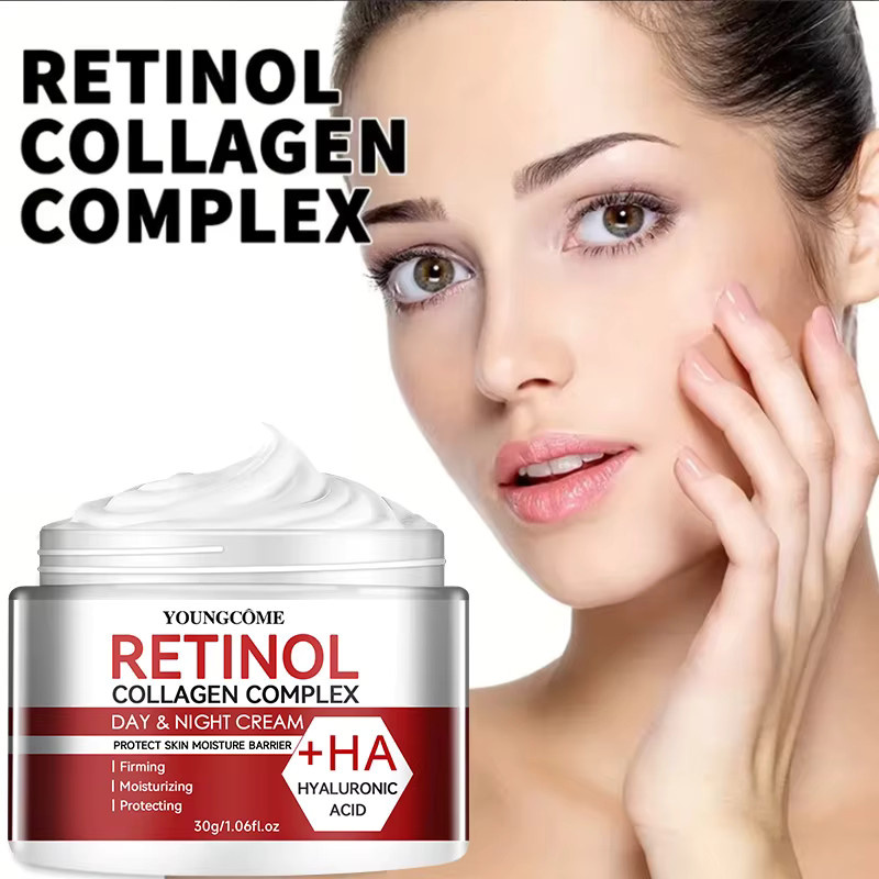 YOUNGCOME Retinol Collagen Gesichtscreme, für trockene Haut - Bild 3