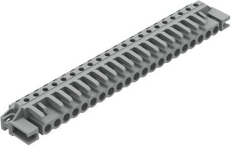 WAGO 232-251/047-000 Federleiste Grau 10 Stück - Bild 1