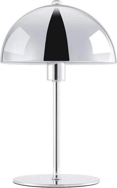 Vente-unique Tischlampe Ontario in Silber und Grau mit modernem Design, Höhe: 20 cm - Bild 1