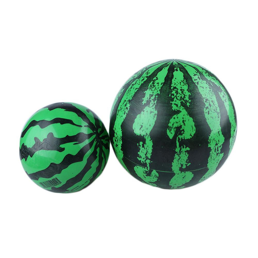 Aufblasbarer Poolball in Wassermelonenform für Strand und Party, Durchmesser: 22 cm - Bild 7