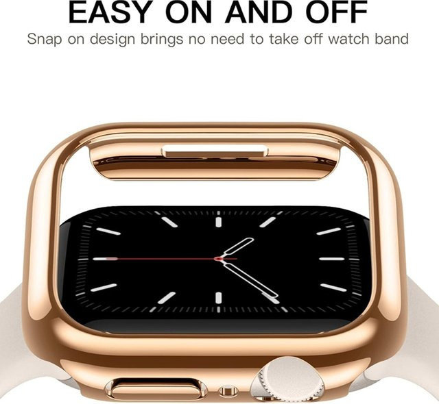 Apple Schutzhülle für Apple Watch, Kunststoff, Roségold, Unisex - Bild 1