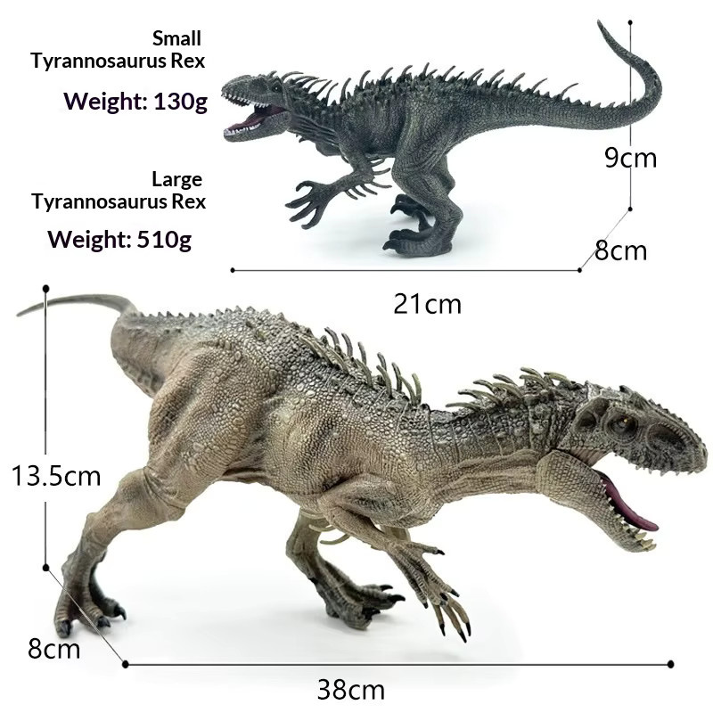 HEROCROSS Indominus Rex Dinosaurier-Figur, mit beweglichem Kiefer - Bild 2