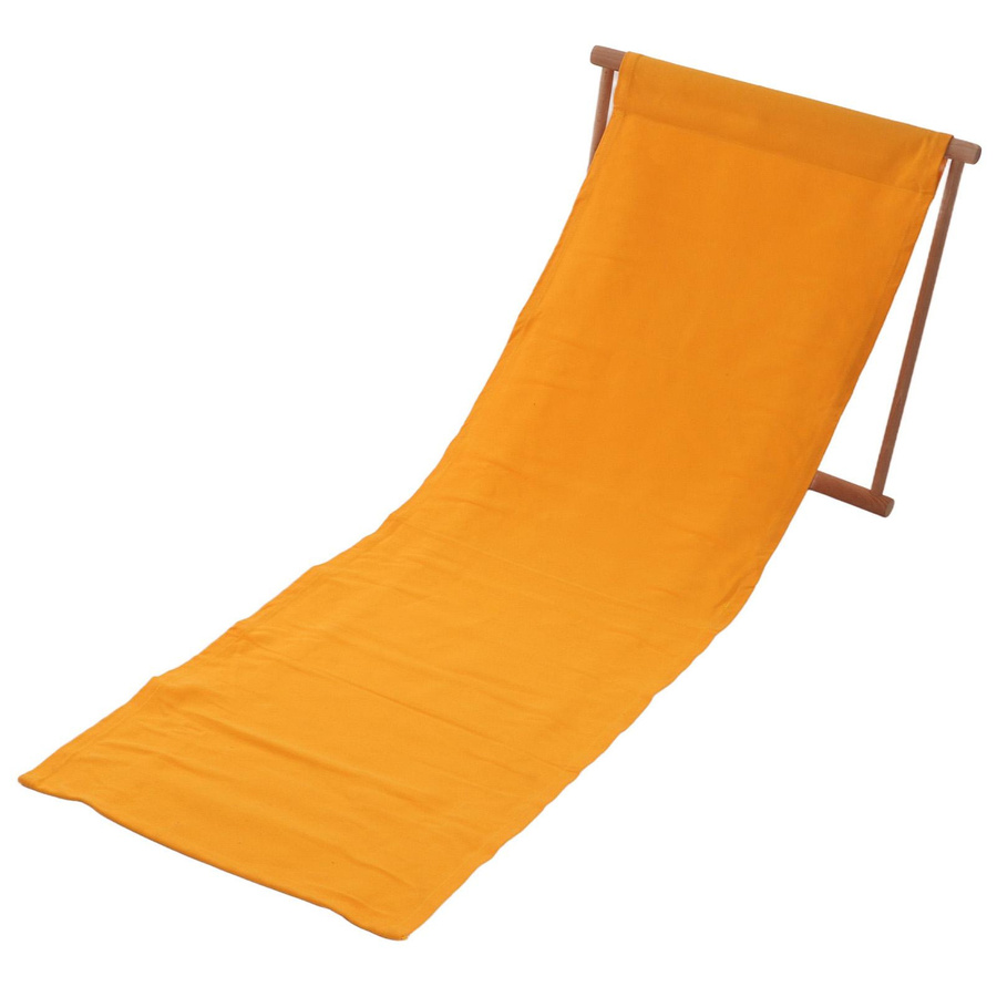 DUUTI Strandliegestuhl aus Buchenholz mit Segeltuch für Outdoor-Urlaub und Reiseausflüge - Bild 1