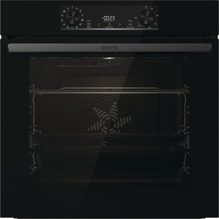 Bosch BOS6737E13FBG Einbau-Dampfbackofen in Schwarz mit Heißluft, Dampfunterstützung und katalytischer Reinigung