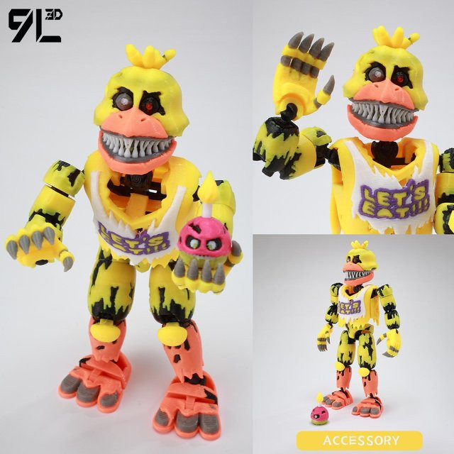 Fnaf Freddy Fazbear'S Purple Guy Actionfiguren, ab 14 Jahren - Bild 1