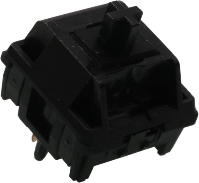 HMX K01 Switch Tactile 45g vorgeschmiert mit POM Stem und 5-Pin Hot-Swap für mechanische MX-Gaming-Tastaturen in Schwarz - Bild 1