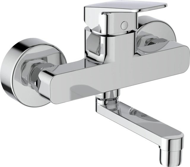 Ideal Standard Ceraplan Wand-Waschtischarmatur mit Einhebelmischer in Chrom - Bild 1
