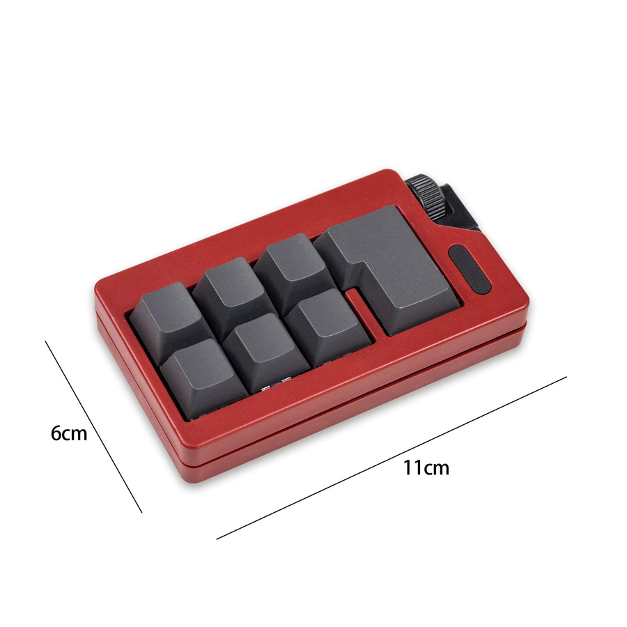 Venit Keys Mechanische Tastatur Schalter Tastenkappen Spielzeug, Schwarz Rot - Bild 4