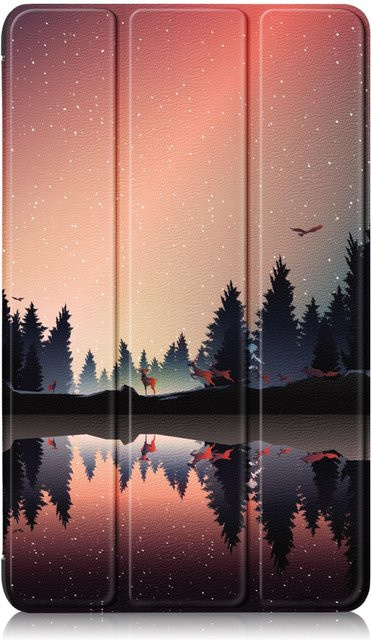 Samsung Tablet-Hülle für Galaxy Tab S10 FE+ Plus SM-X620 in Multicolour aus PU-Leder mit Ständerfunktion und Stoßschutz - Bild 1